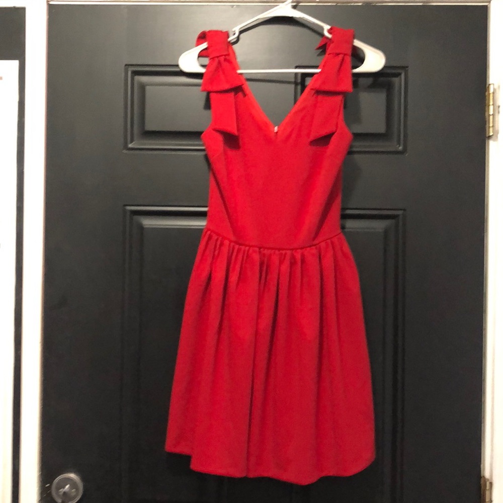 NWOT love...ady red skater dress extra small
